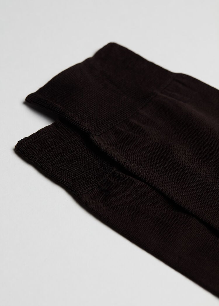 Men’s lisle thread crew socks