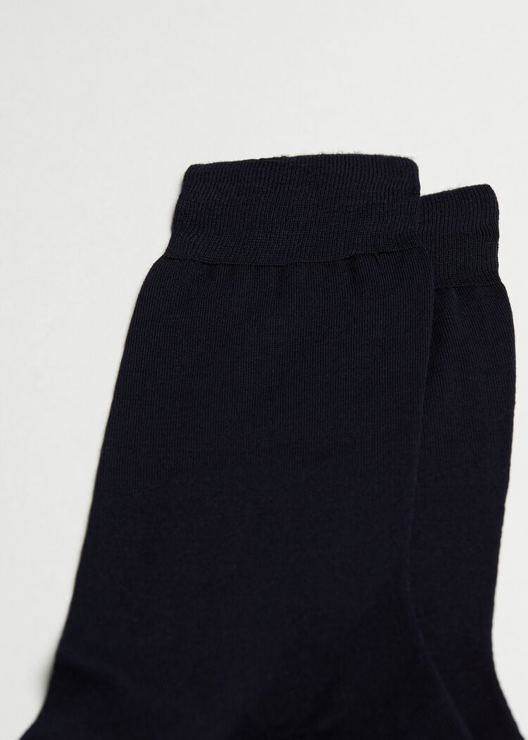 Men’s lisle thread crew socks