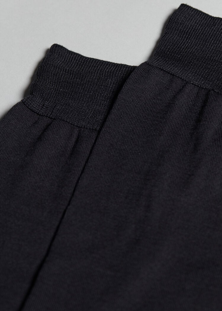 Men’s lisle thread crew socks