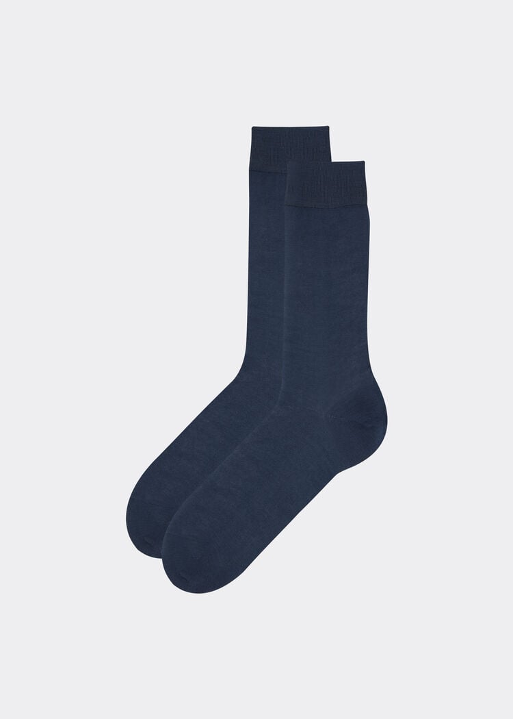 Men’s lisle thread crew socks