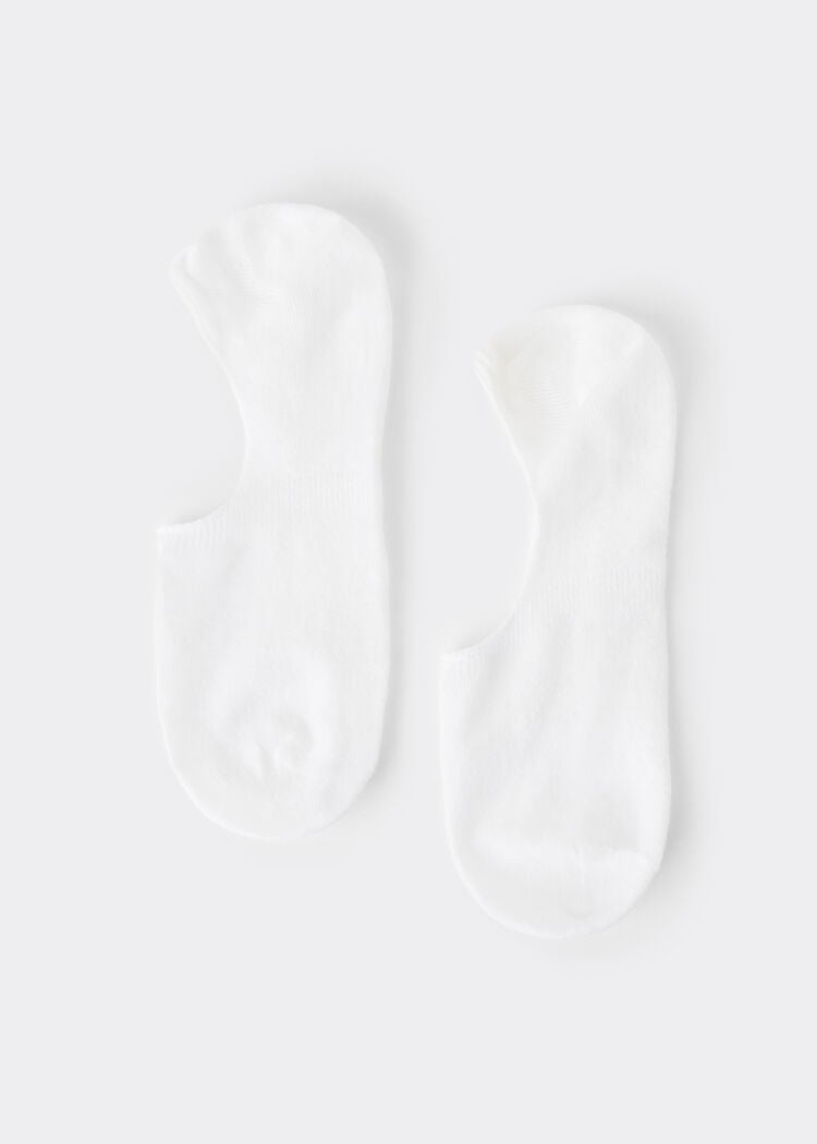 Unisex cotton and linen invisible socks