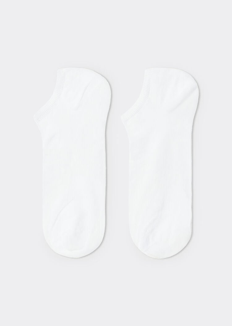 Unisex cotton no-show socks