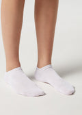Unisex cotton no-show socks