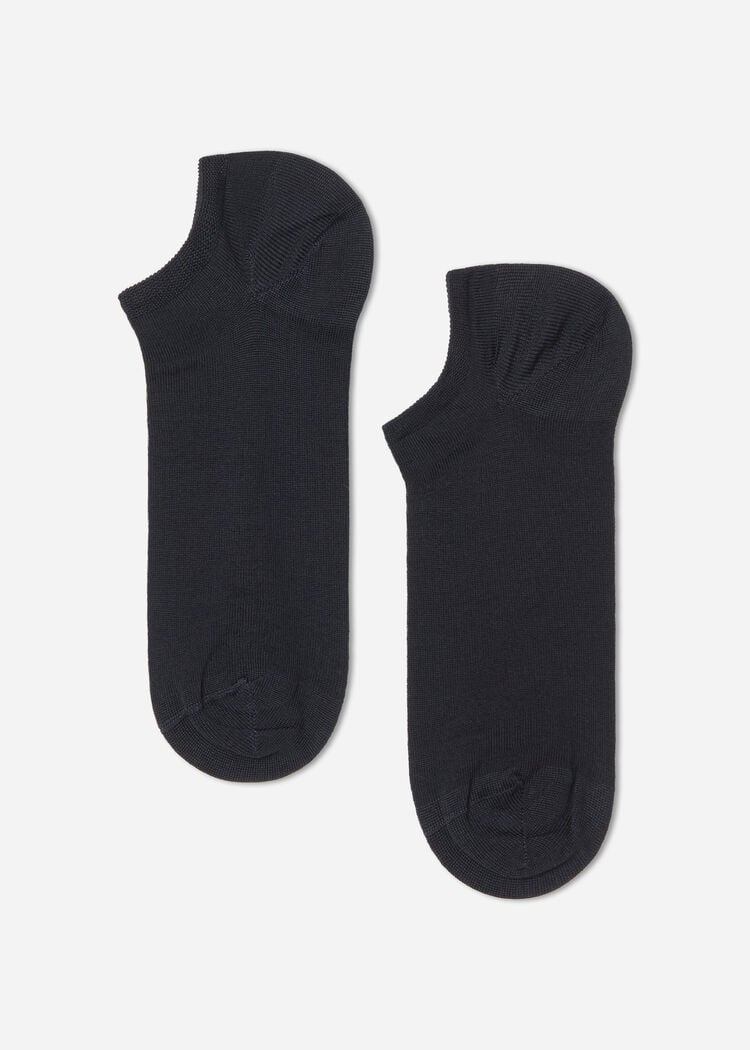 Unisex cotton no-show socks