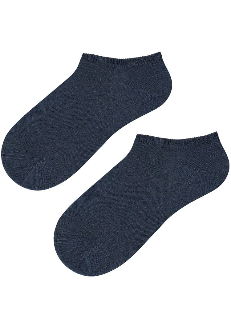 Unisex cotton no-show socks