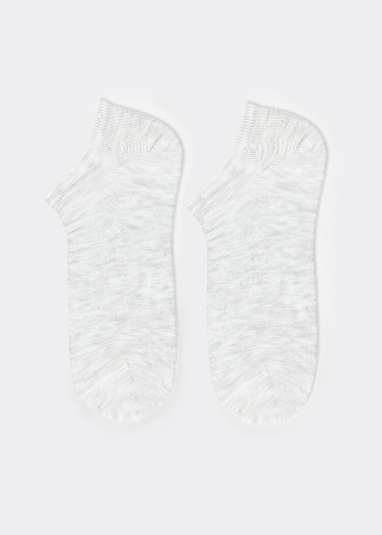 Unisex cotton no-show socks