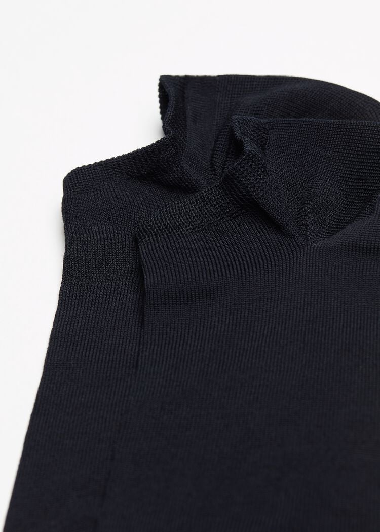 Unisex cotton no-show socks