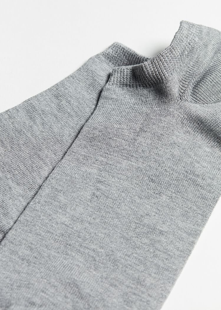 Unisex cotton no-show socks