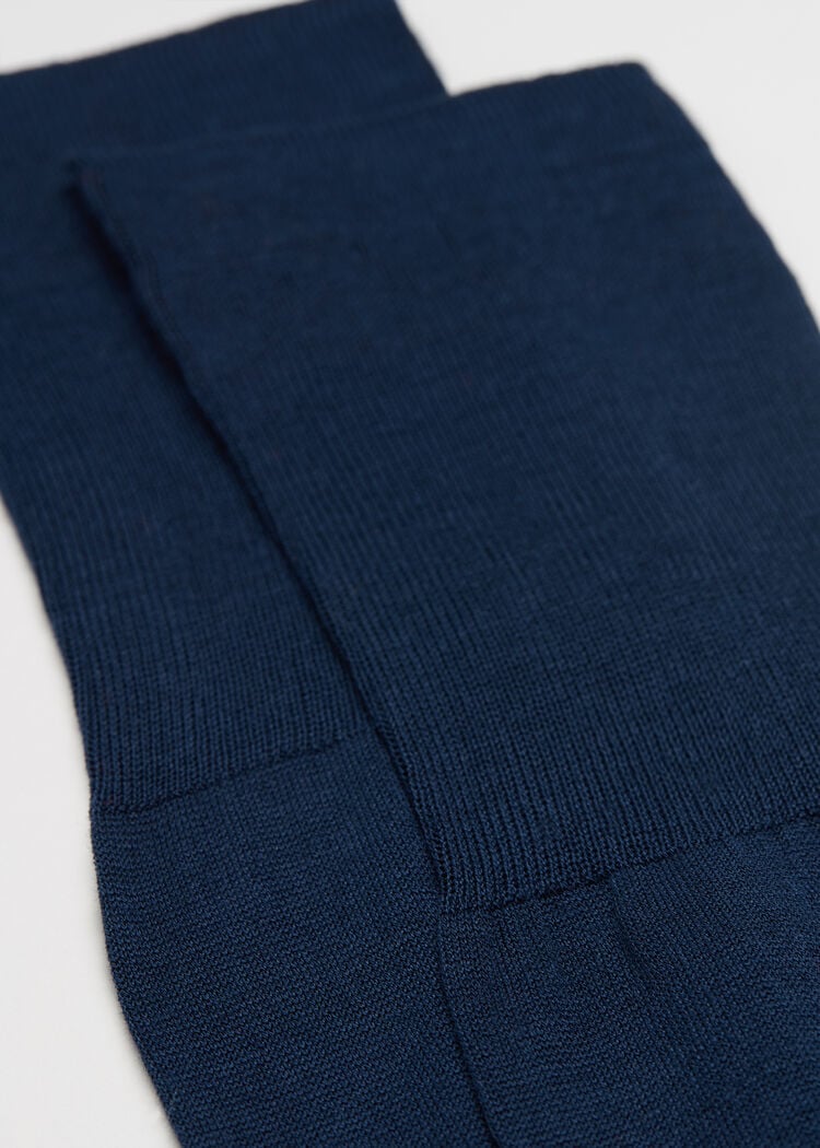 Men’s lisle thread long socks